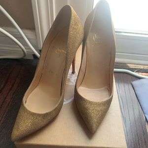 Authentic CL glitter heels